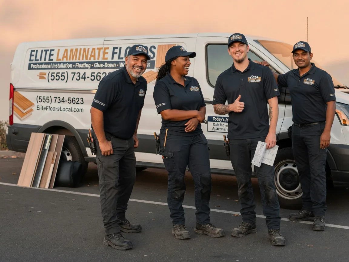 Laminate flooring installation company in Eustace, TX